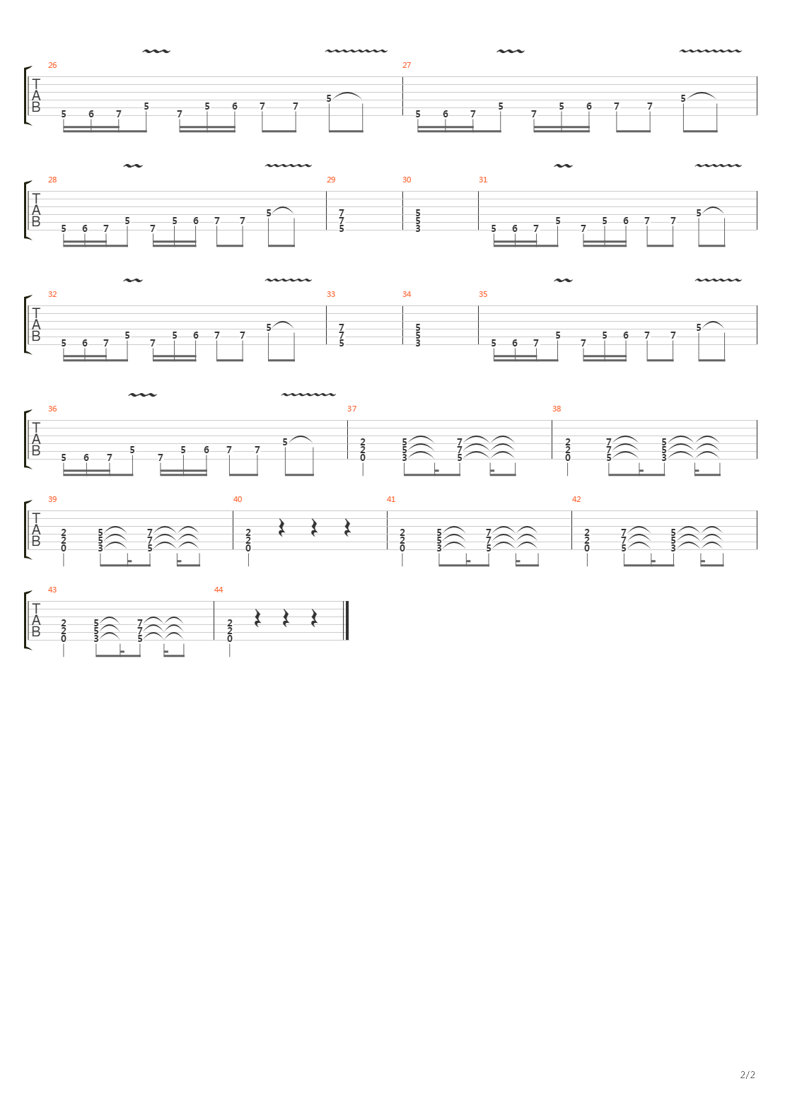 Roller吉他谱