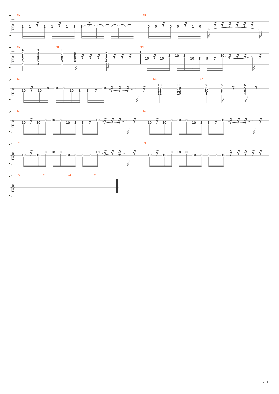 Change吉他谱