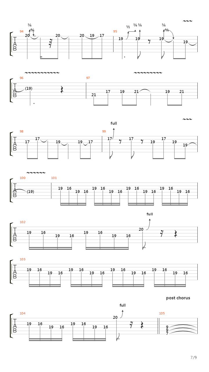 Active Volcanoes吉他谱