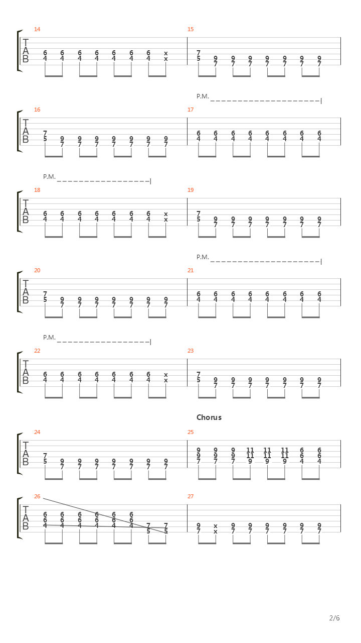 Code Of The Road吉他谱