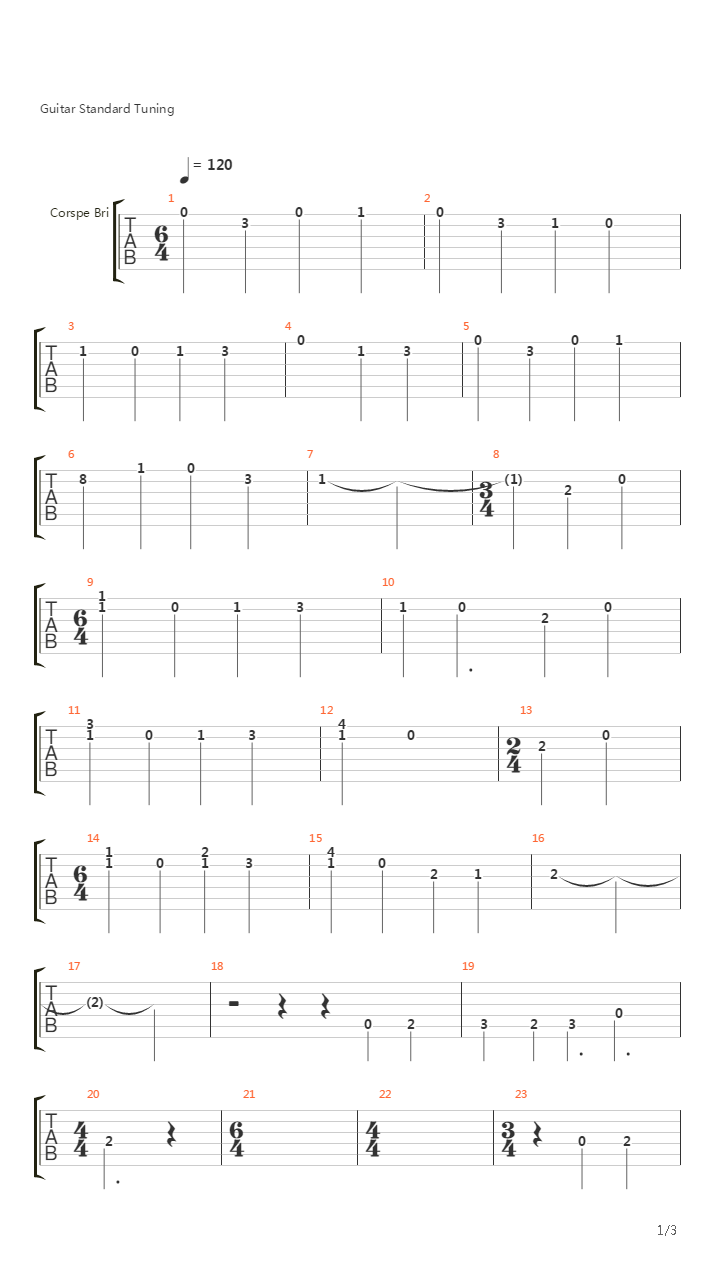 Piano Duet吉他谱