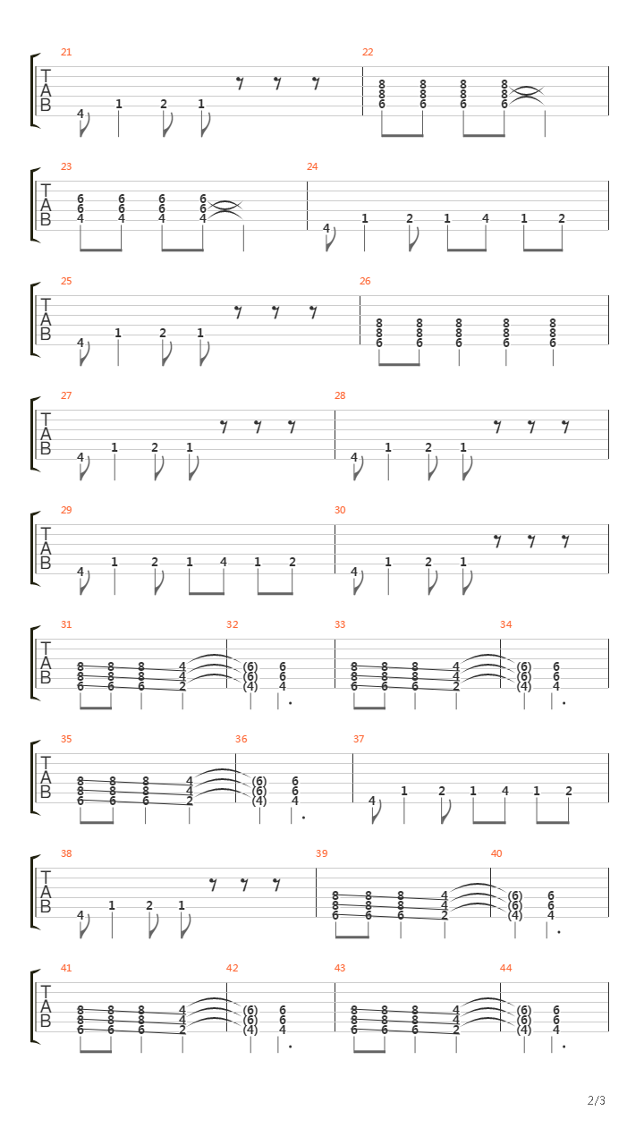 The Little Things吉他谱