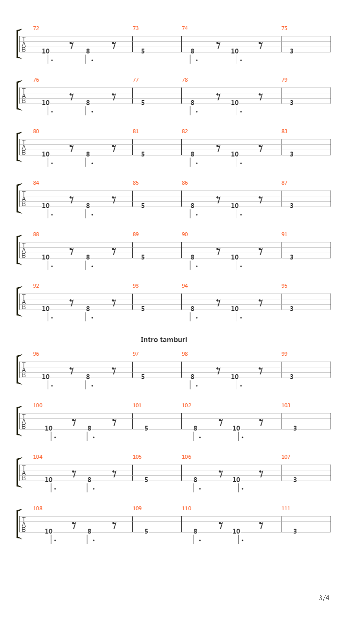 Retreat And Descent吉他谱
