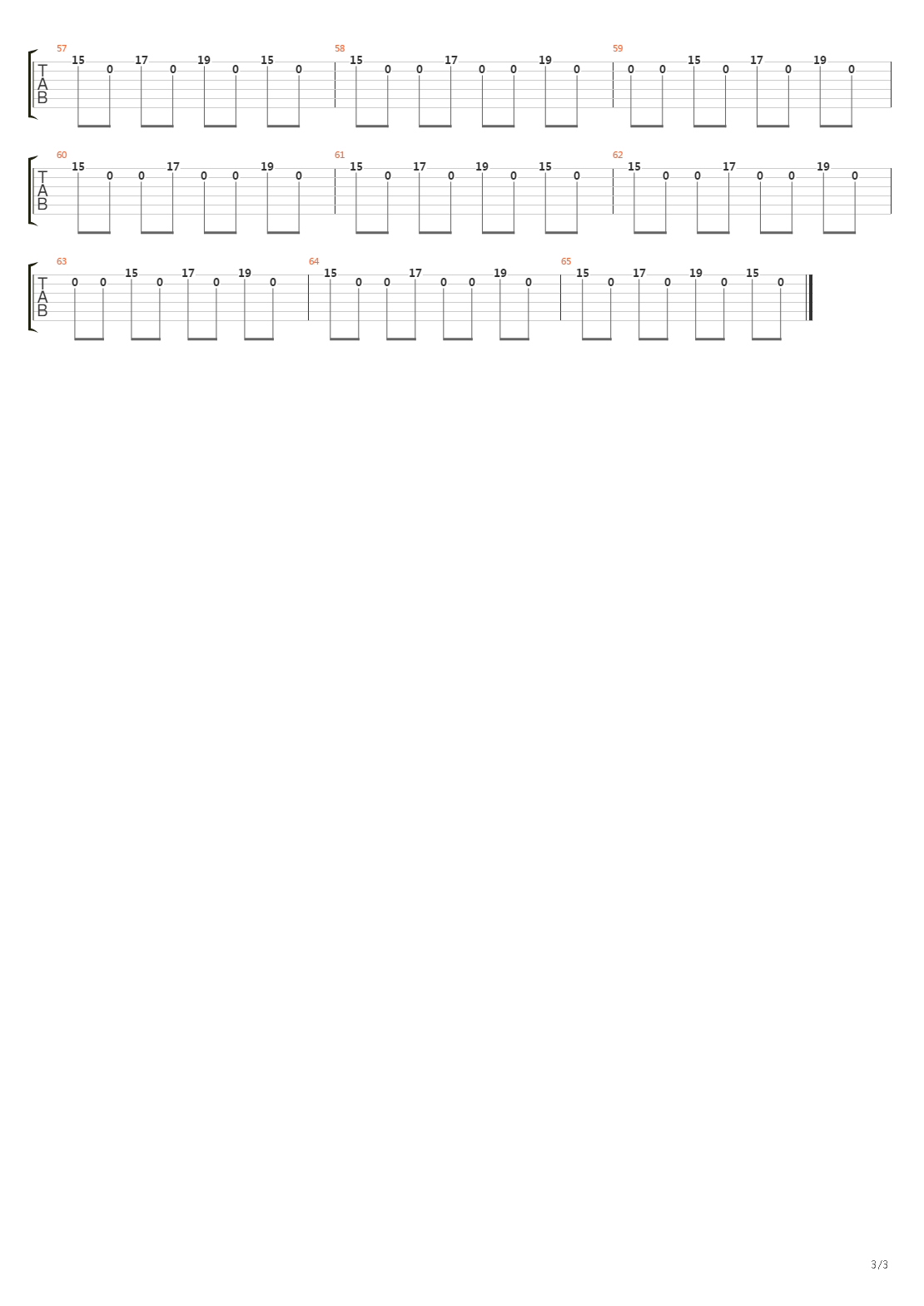 Instrumental吉他谱