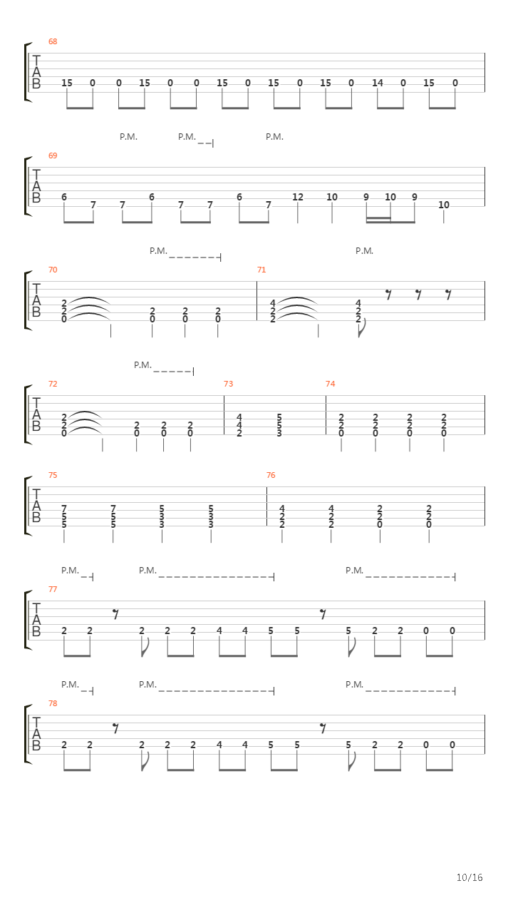 Aurora吉他谱