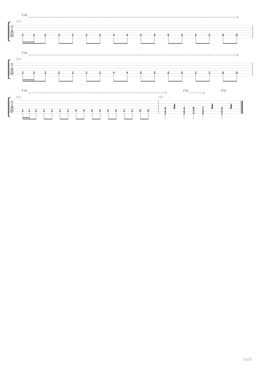 Aurora吉他谱