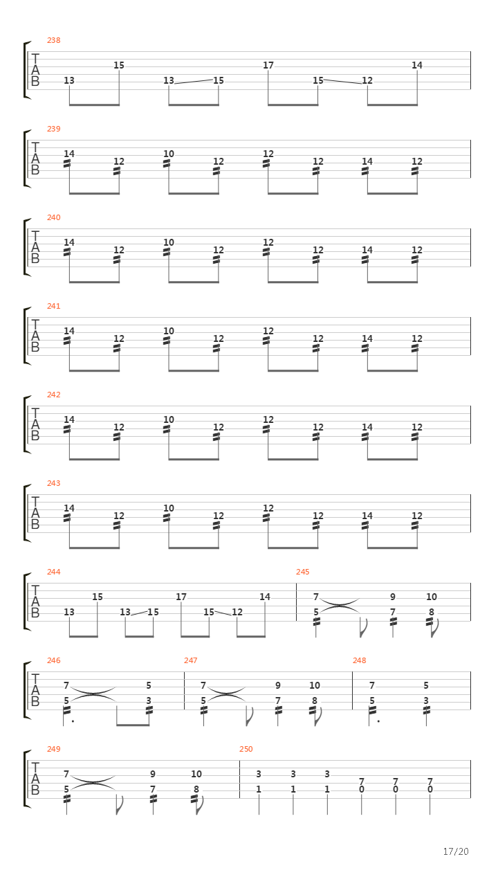 Accessible Losses吉他谱