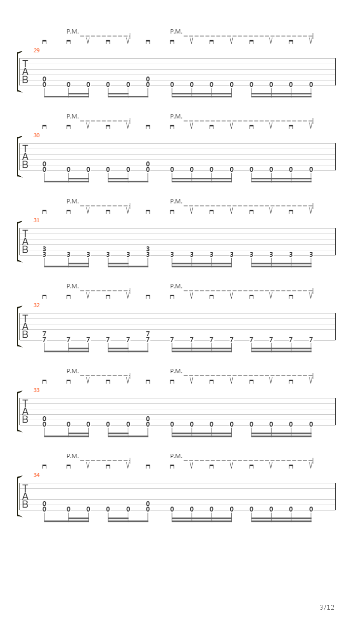 Convalescence吉他谱