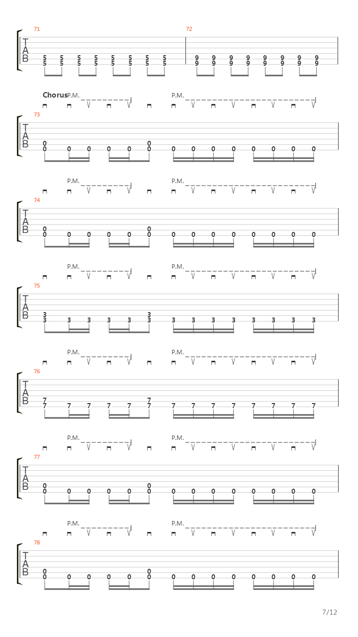 Convalescence吉他谱