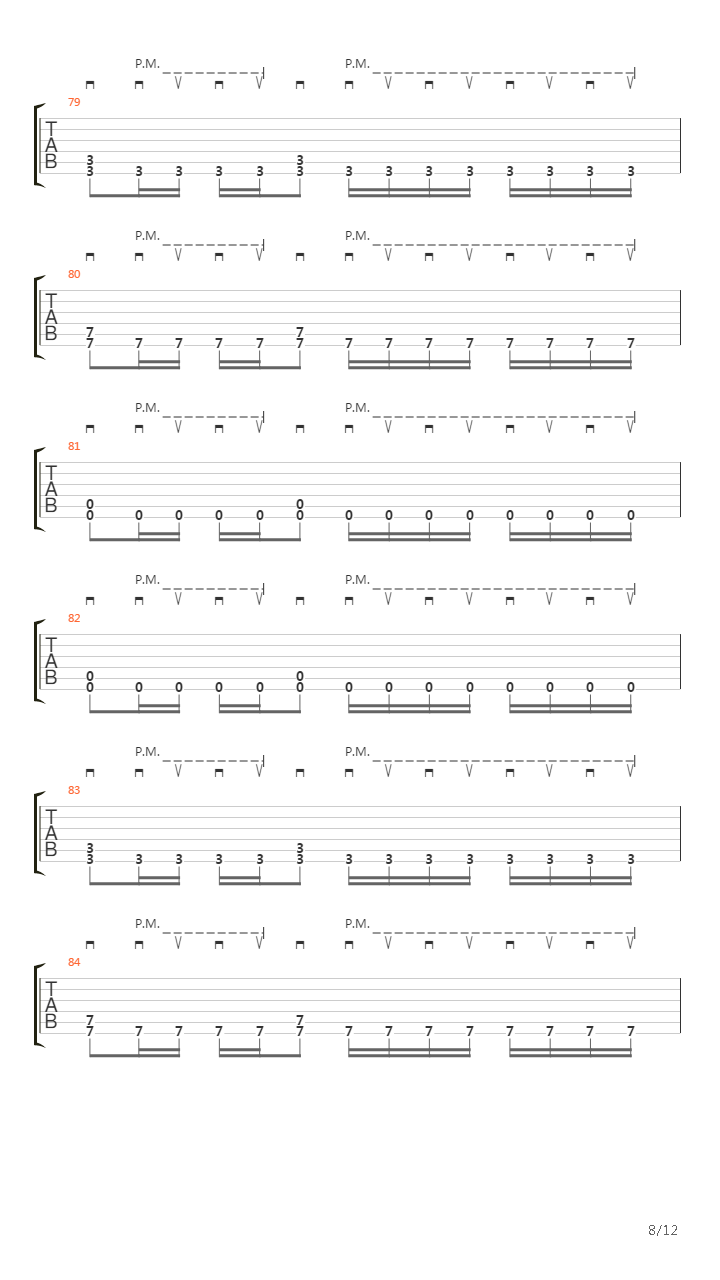 Convalescence吉他谱