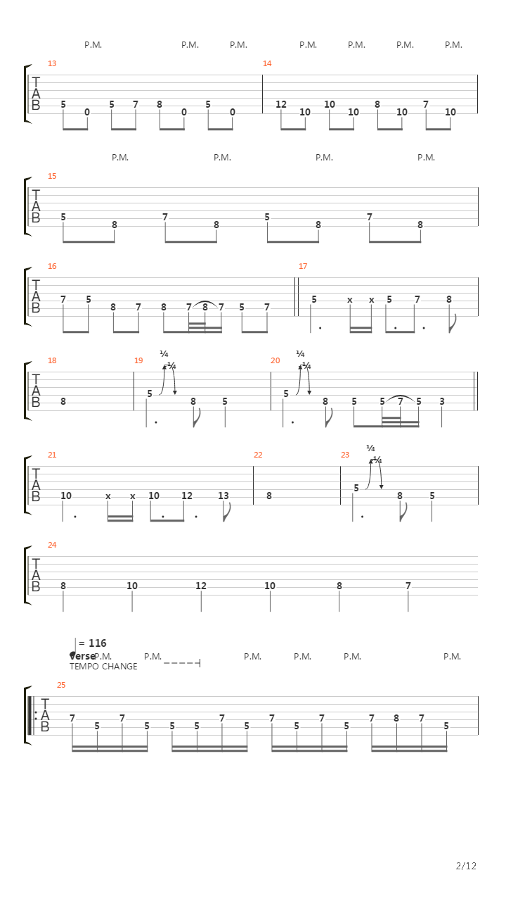 Into The Grey吉他谱