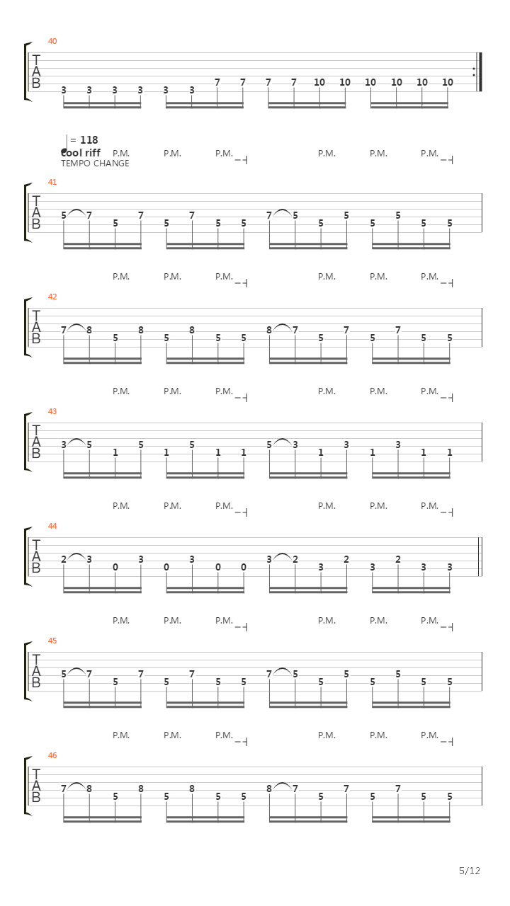 Into The Grey吉他谱