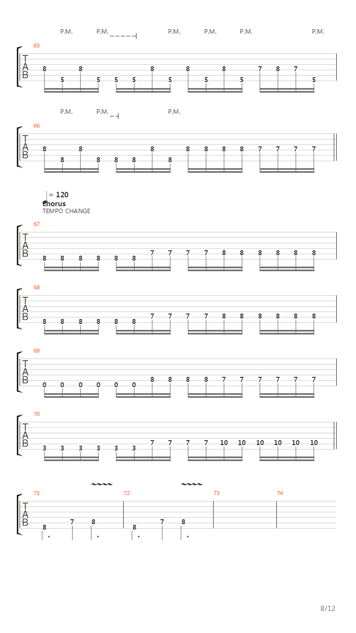 Into The Grey吉他谱