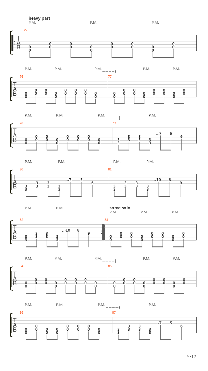 Into The Grey吉他谱