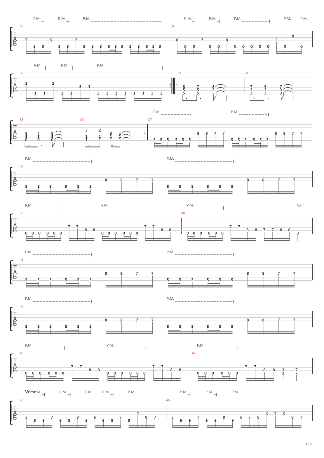 Low吉他谱