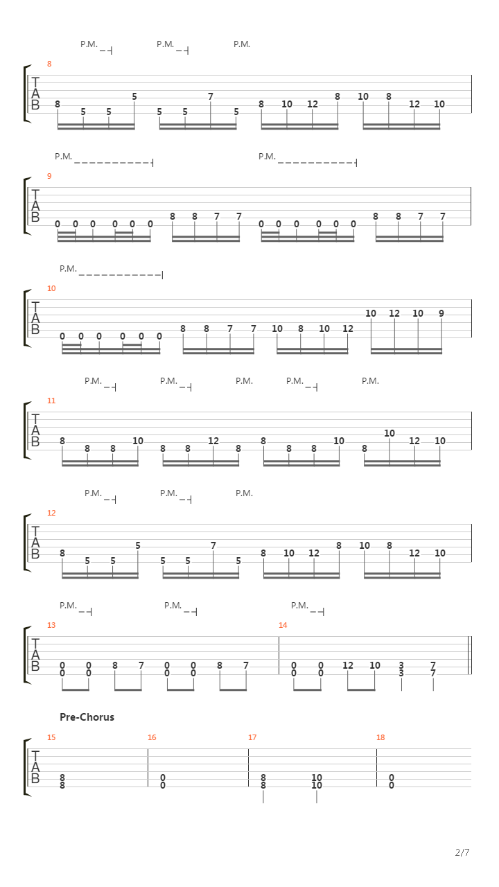 Low吉他谱