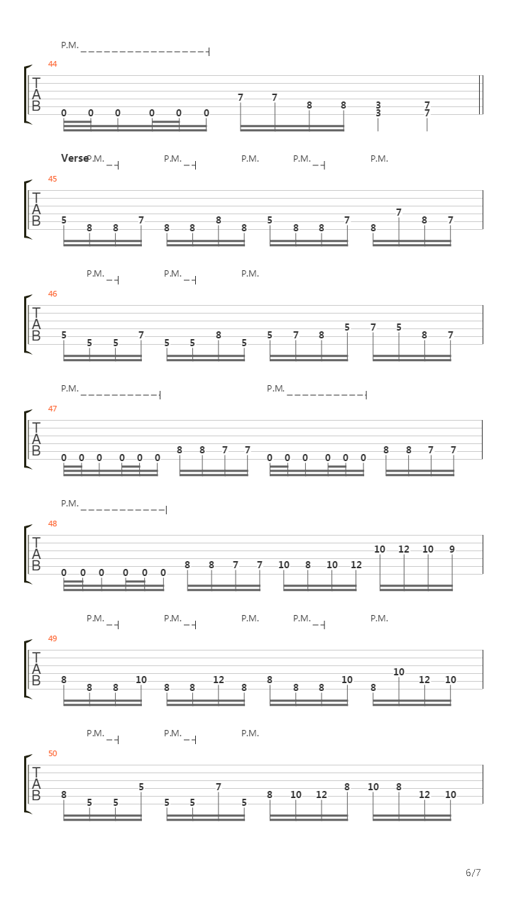 Low吉他谱