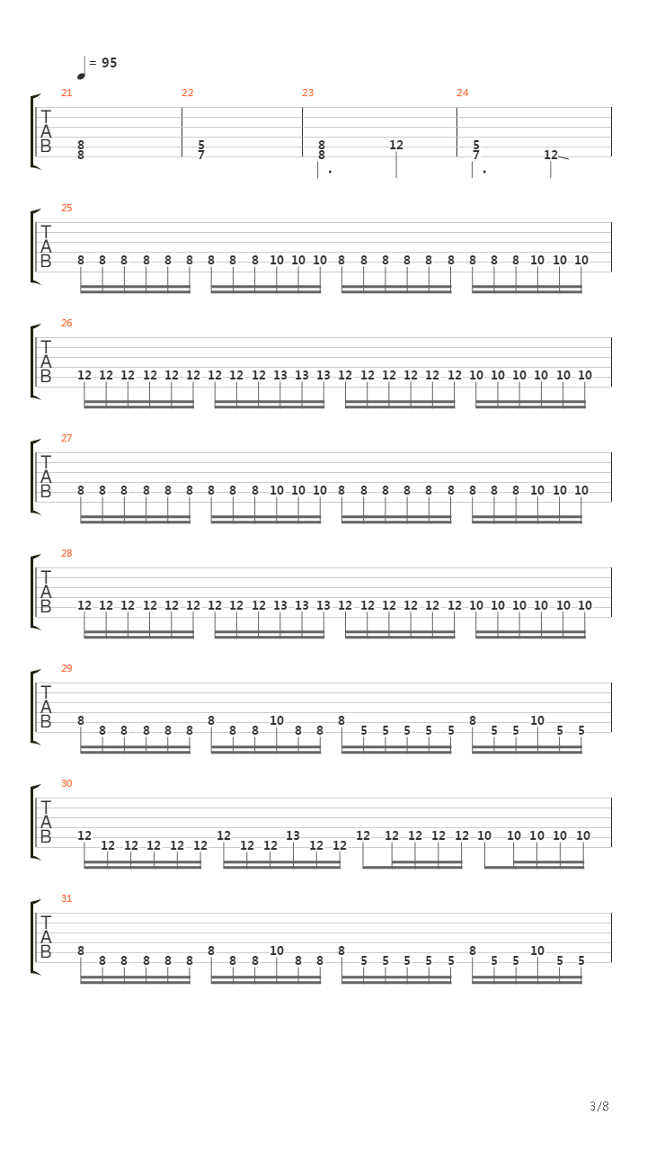 Low吉他谱