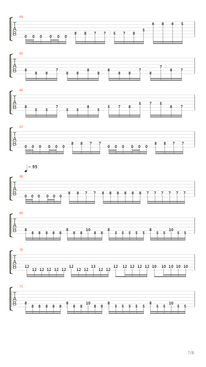 Low吉他谱