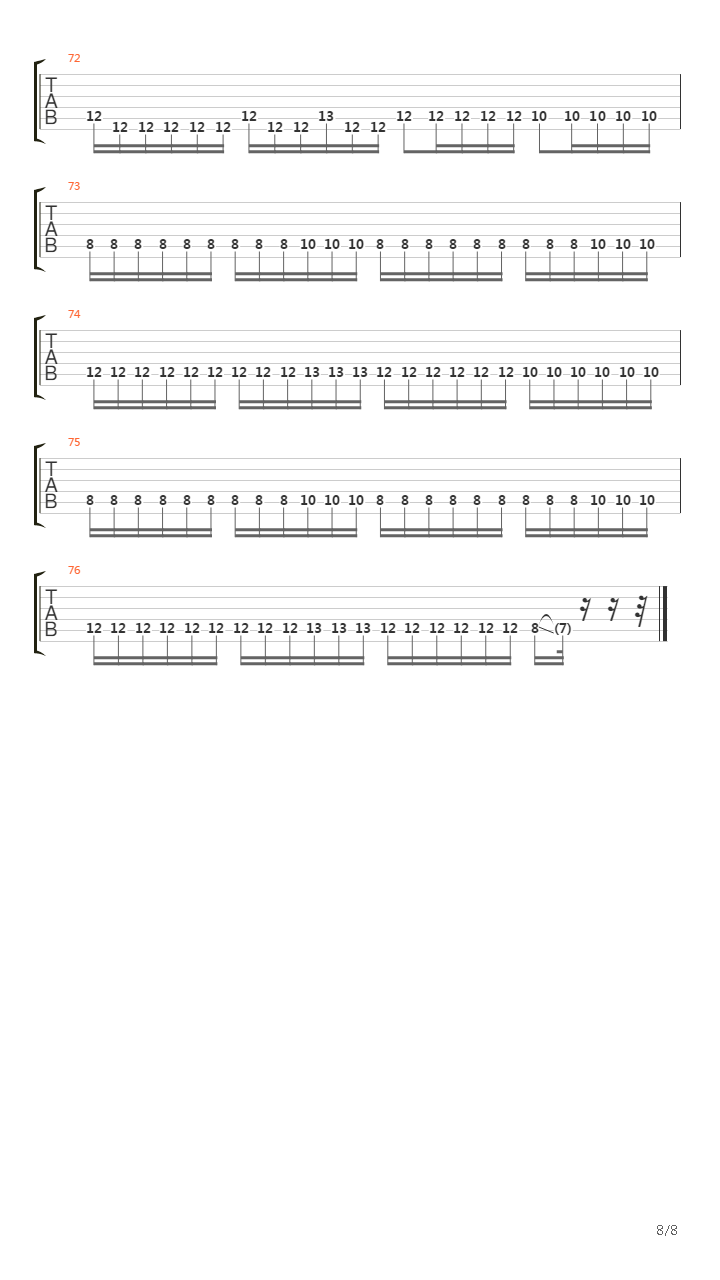 Low吉他谱