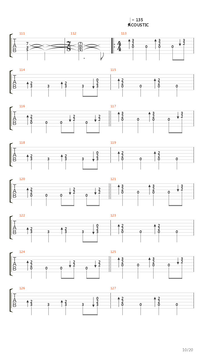 Terra Solaris吉他谱