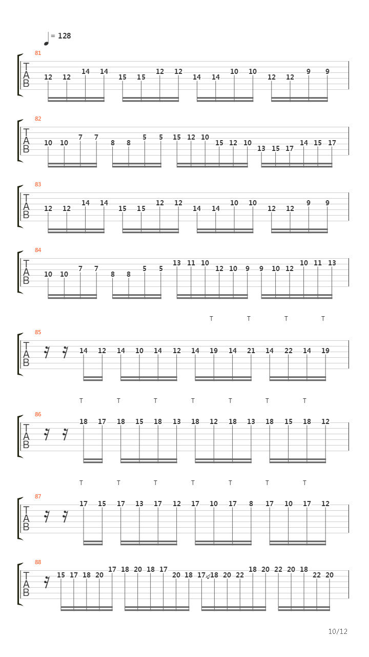 The Tides吉他谱