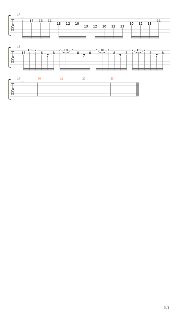 The Tides吉他谱