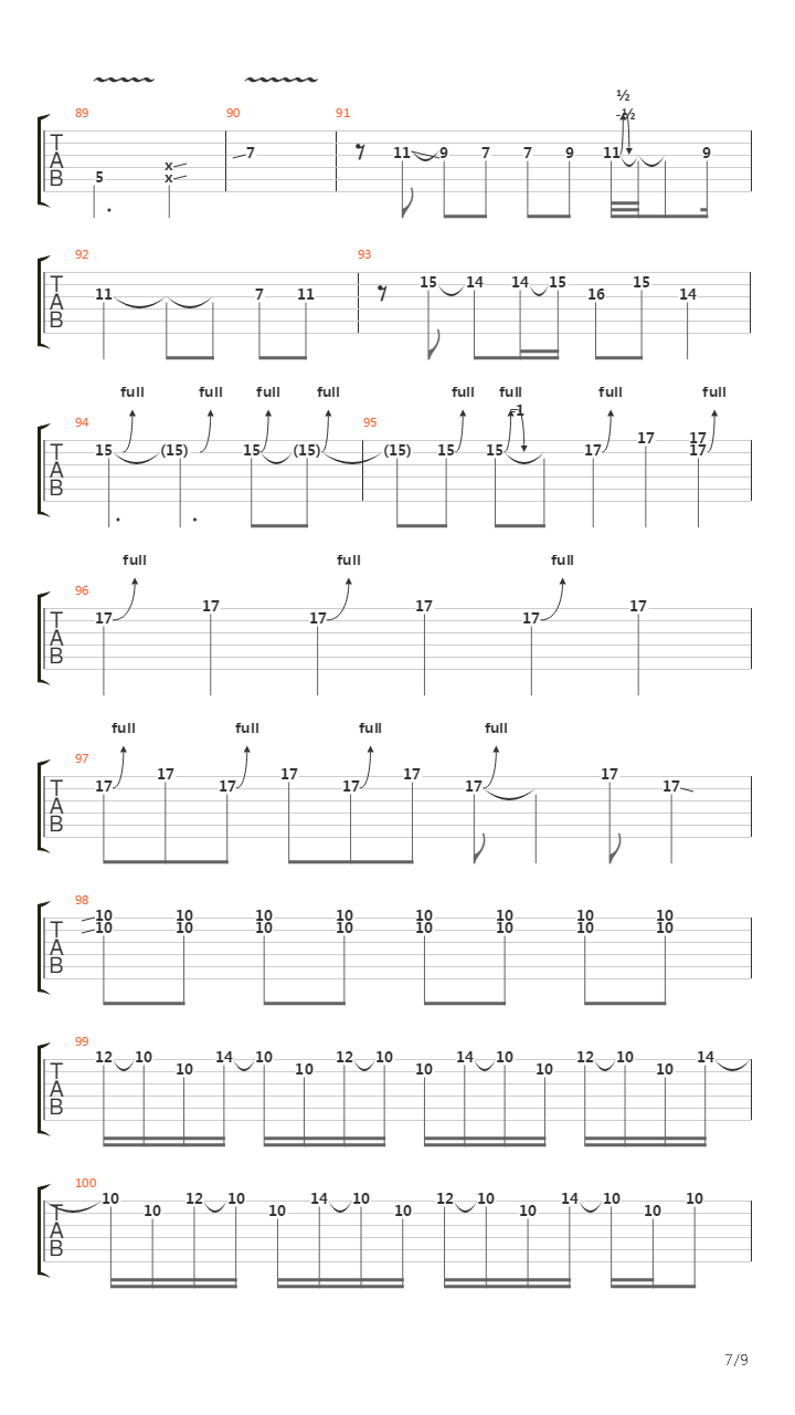 Growing On Me吉他谱