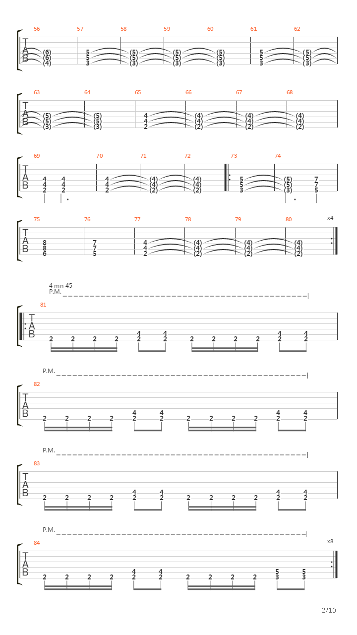 Dark 3-14吉他谱