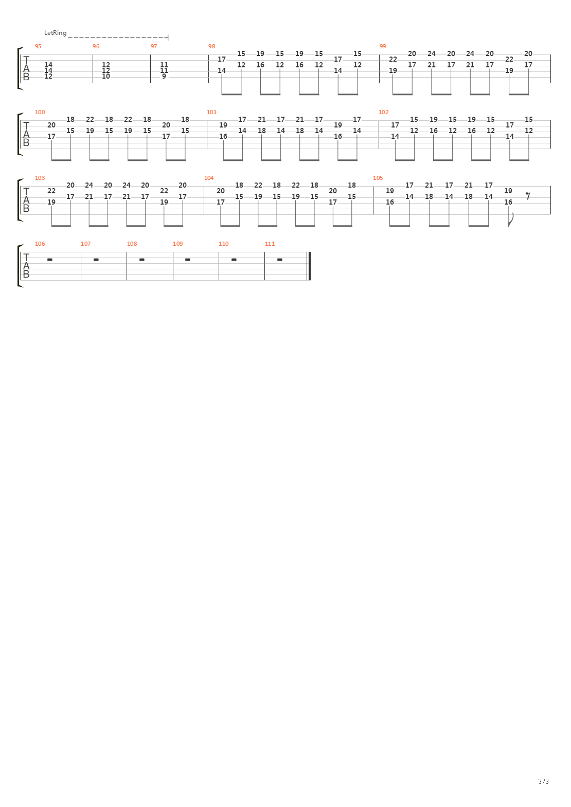The Beginning吉他谱