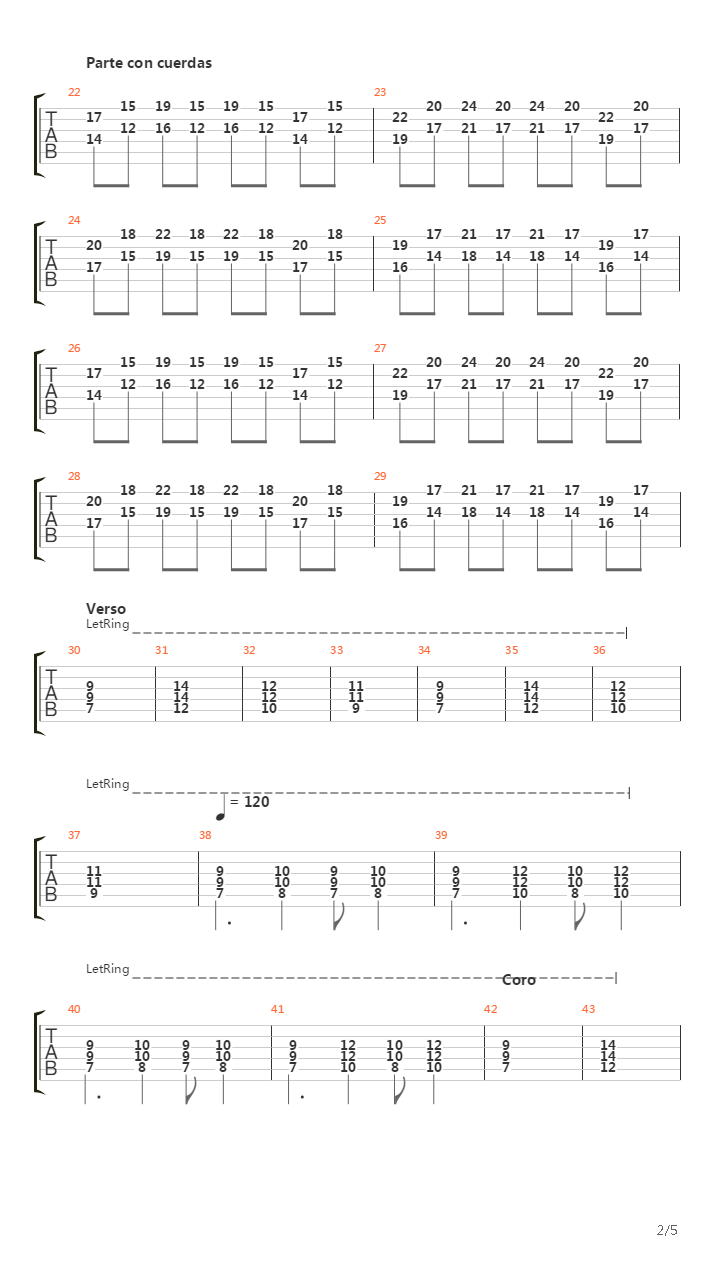 The Beginning吉他谱