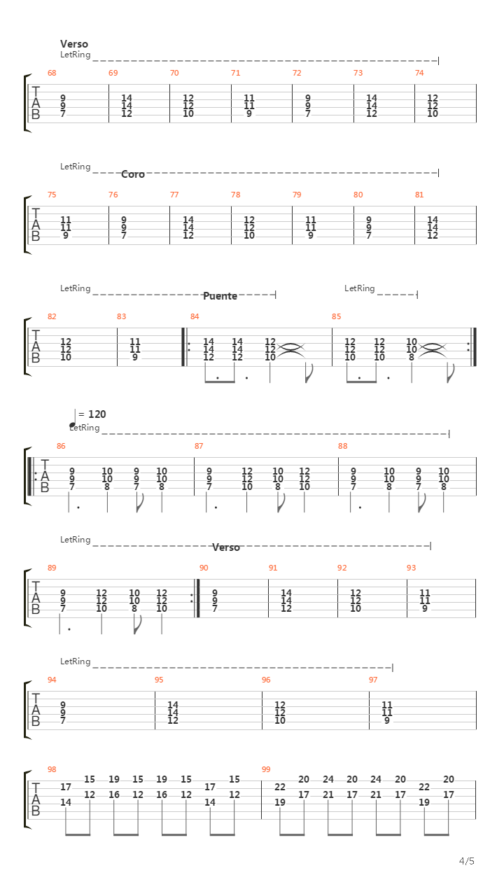 The Beginning吉他谱
