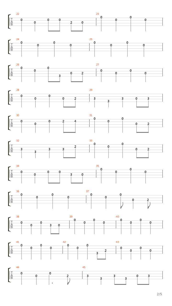 Six Days On The Road吉他谱