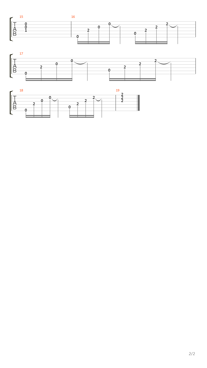 Fart Song吉他谱