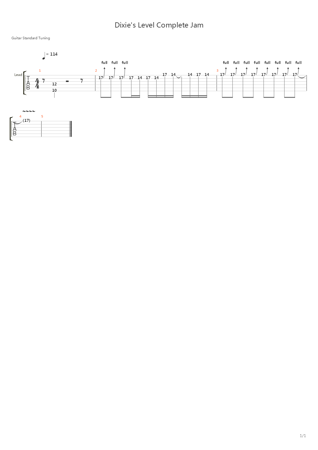 Donkey King Country 2 Dixies Level Complete Jam吉他谱