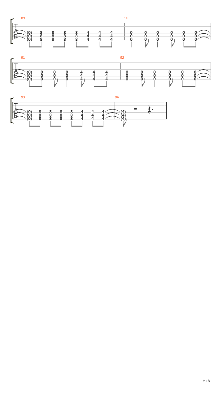 Outside Of Me吉他谱