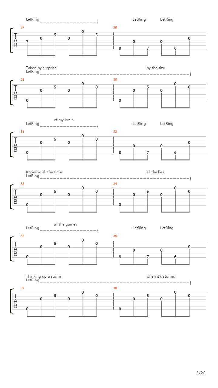 Whats Left For Me吉他谱
