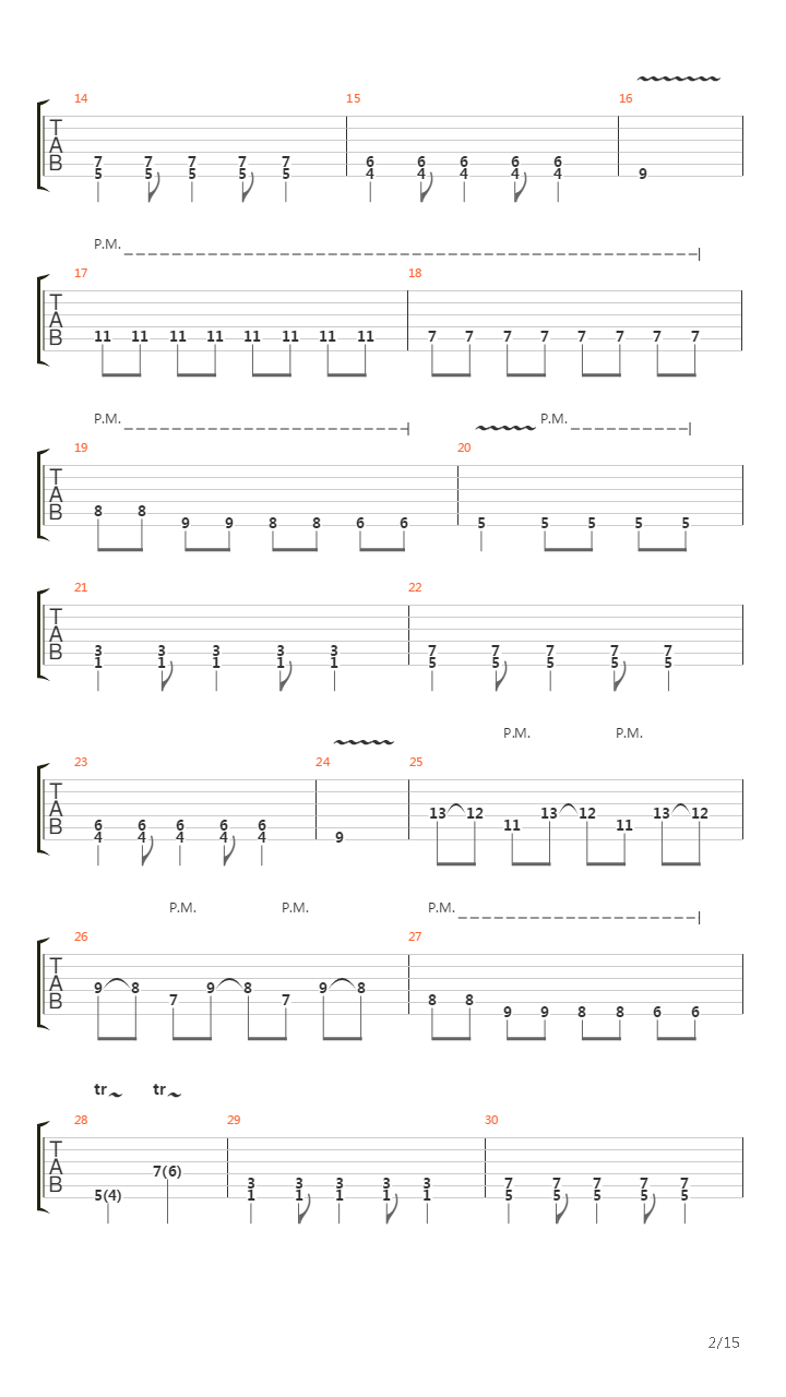 The Gravity Of Crime吉他谱