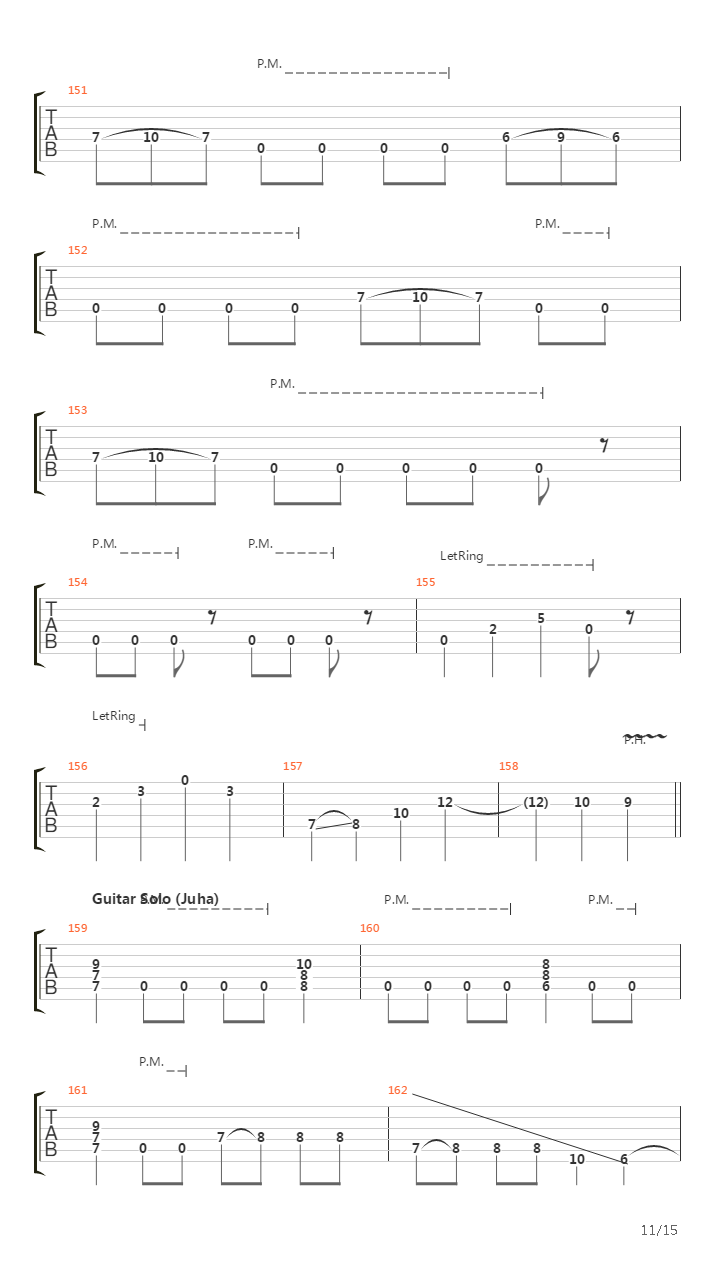 The Gravity Of Crime吉他谱