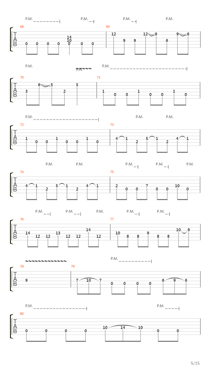 The Gravity Of Crime吉他谱