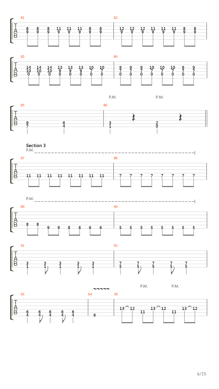 The Gravity Of Crime吉他谱