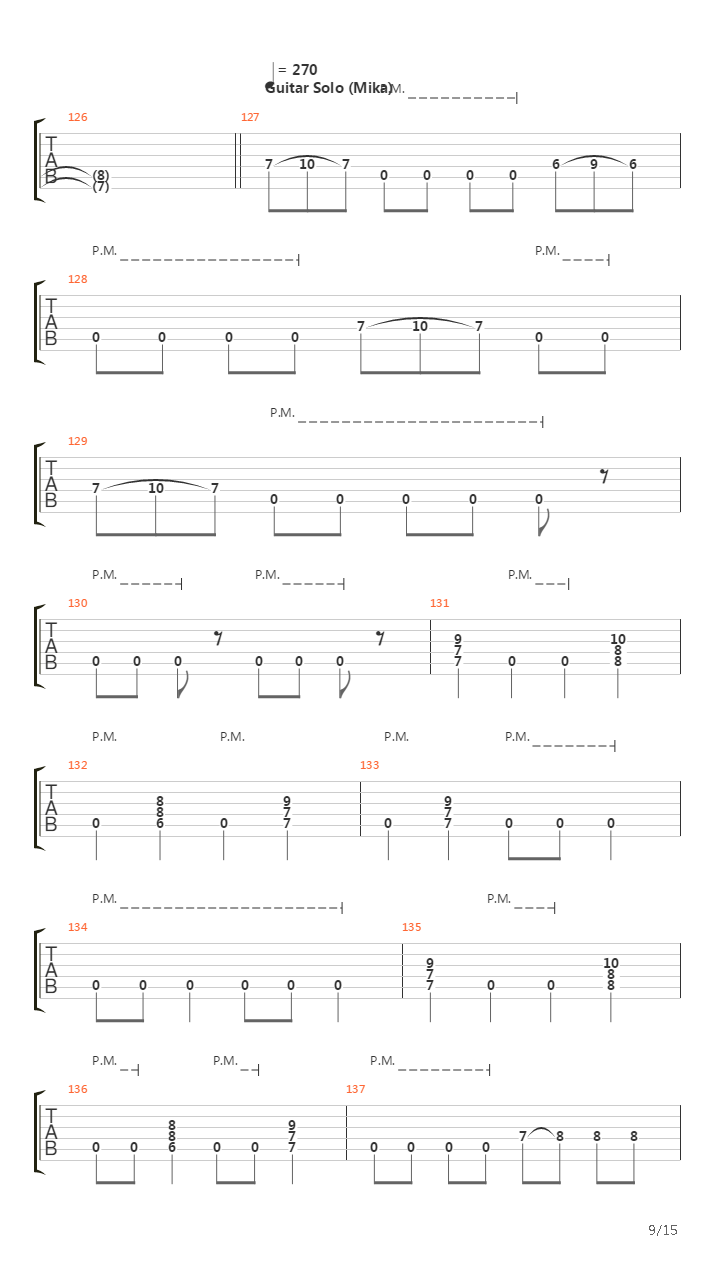 The Gravity Of Crime吉他谱