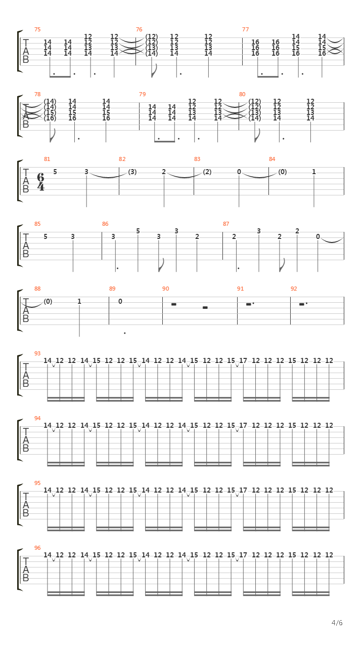 A Passage In Time Live吉他谱