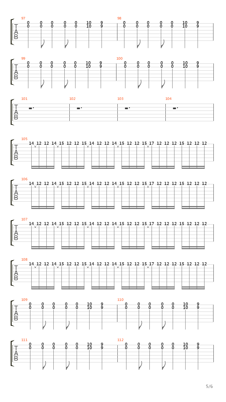 A Passage In Time Live吉他谱