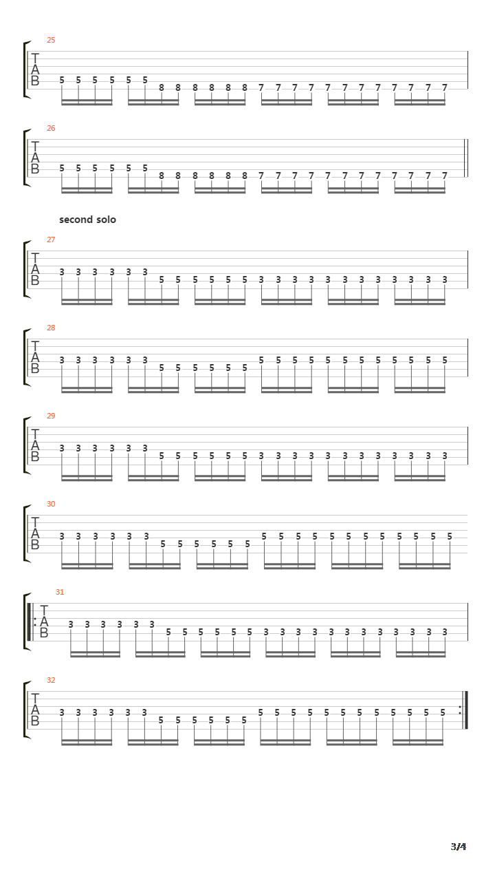 Epilogue吉他谱