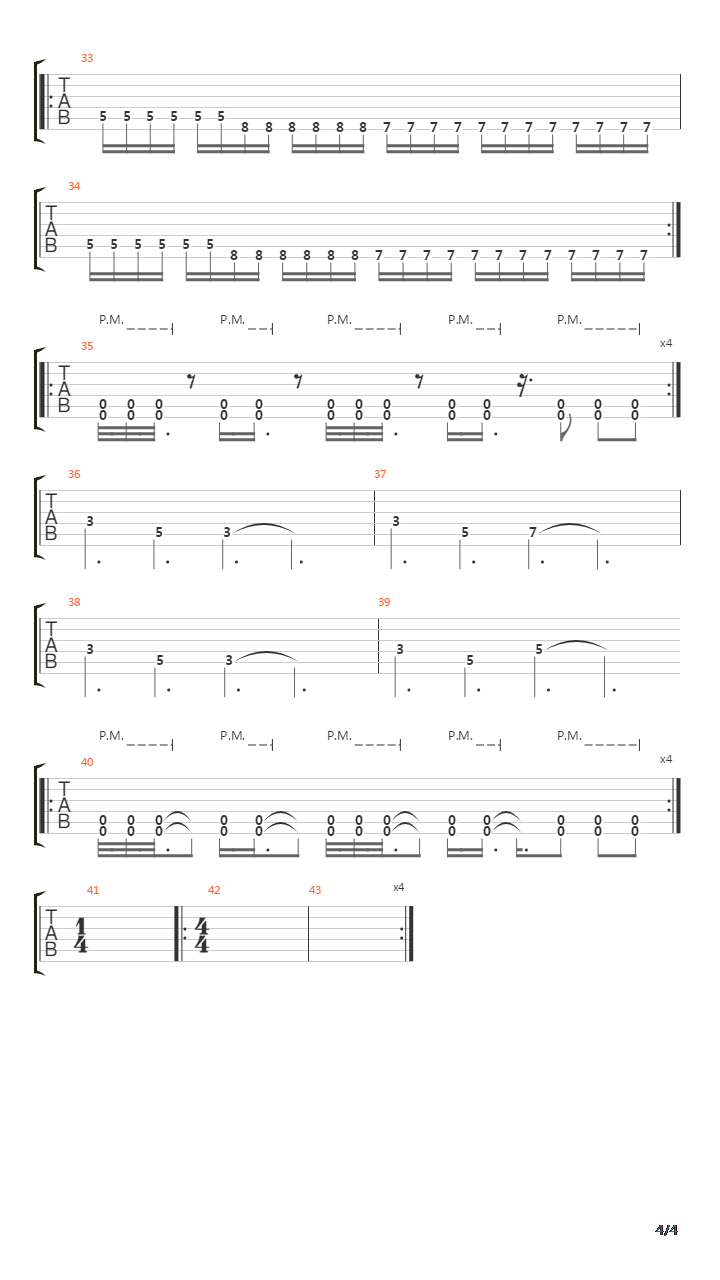 Epilogue吉他谱