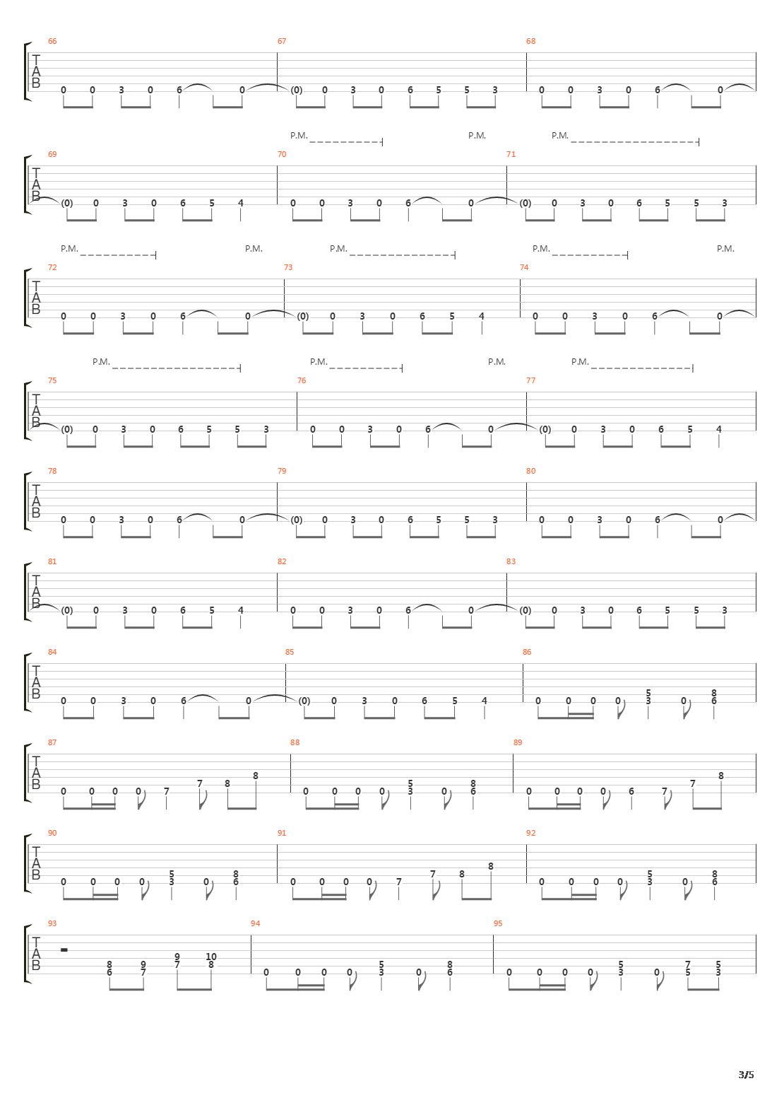 Seemingly Endless Time吉他谱