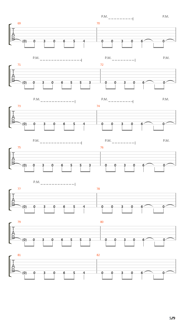 Seemingly Endless Time吉他谱