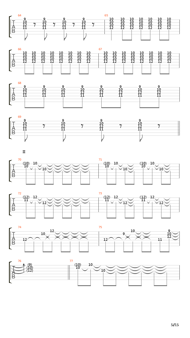 Apokatastasis Panton吉他谱