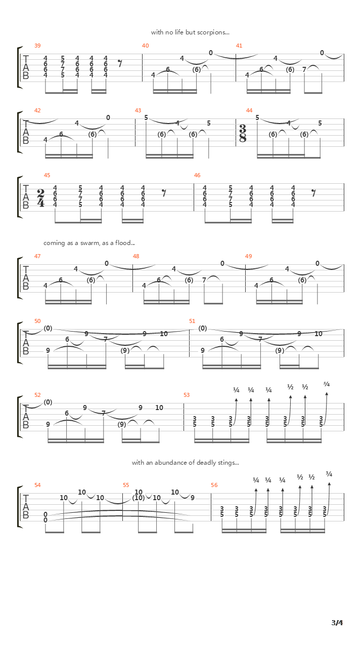 Sand吉他谱